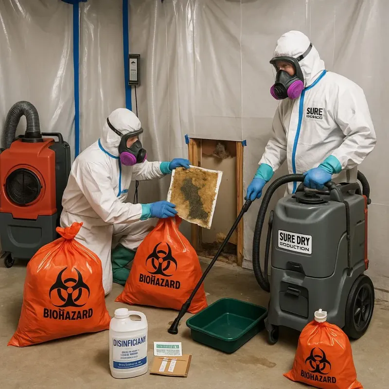 Contaminated Water Handling Protocols process in Union County, SC