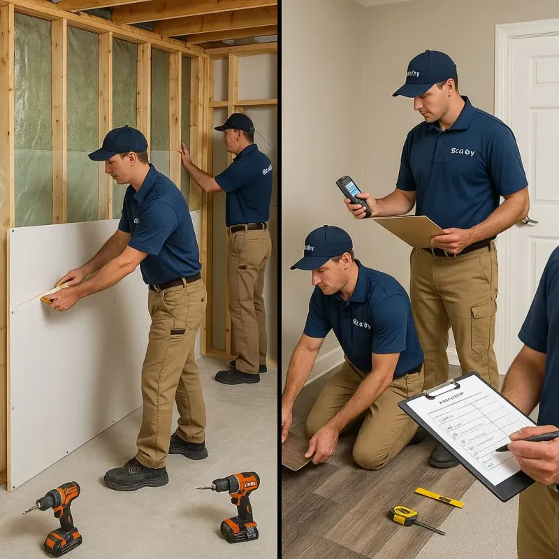 Repairs and Reconstruction process in Union County, SC